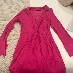 Zara satin dress